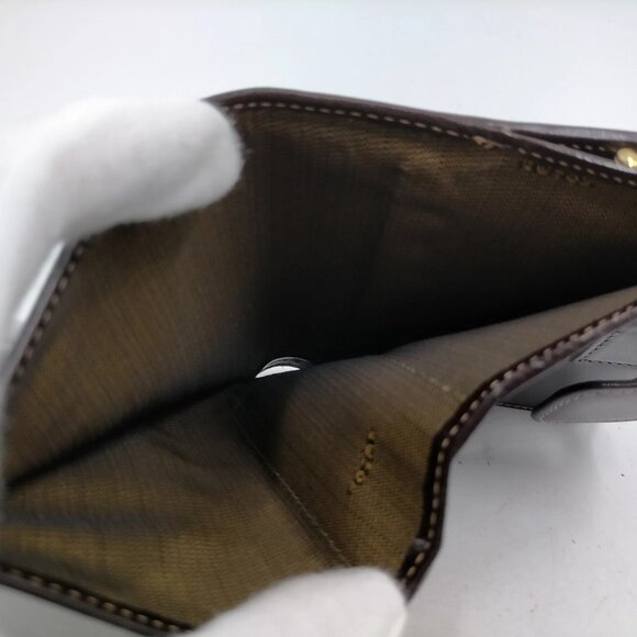 Authentic Fendi Wallet Brown Canvas mn349-113025 - Picture 7 of 9